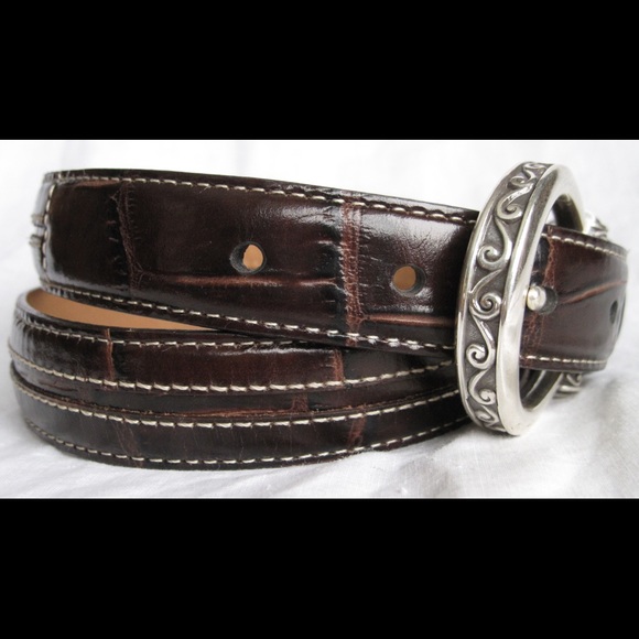 Brighton ‘Spellbound’ Leather Brown Belt - Picture 3 of 6